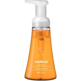 Method Foaming Hand Wash, Orange Ginger, 10 oz. Pump Bottle, 6/Case