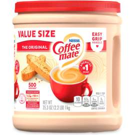 Coffee mate Powdered Creamer Value Size, Original, 35.3 oz Canister, Pack of 6