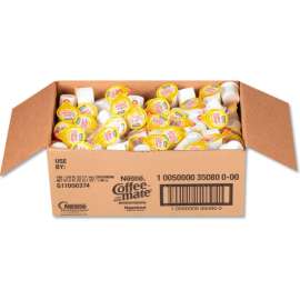 Coffee mate Liquid Coffee Creamer, Hazelnut, 0.38 oz Mini Cups, 180/Carton