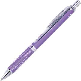 Pentel EnerGel Alloy RT Retractable Gel Pen, Medium 0.7mm, Violet Ink, Violet Barrel