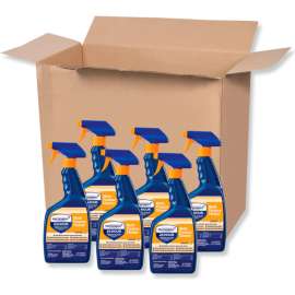 Microban 24-Hour Disinfectant Multipurpose Cleaner, Citrus, 32 Oz. Spray Bottle, 6/Carton