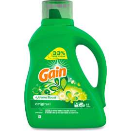 Gain, Liquid Laundry Detergent, Gain Original Scent, 92 oz Bottle, 4/Carton