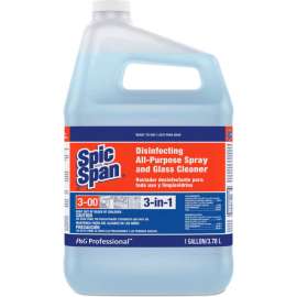 Spic & Span Disinfecting All-Purpose Spray & Glass Cleaner, Gallon Bottle, 3 Bottles - 58773
