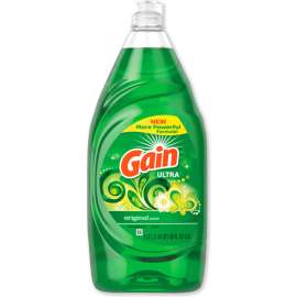 Gain Dishwashing Liquid, Gain Original, 38 oz. Bottle, 8/Case