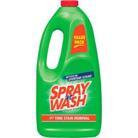 SPRAY `n WASH Pre-Treat Stain Remover, Liquid, 60 oz. Bottle, 6 per Case