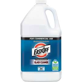 EASY-OFF Glass Cleaner Concentrate, Gallon Bottle, 2/Case