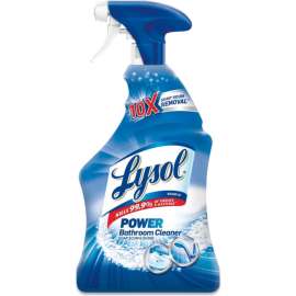 LYSOL Disinfectant Bathroom Cleaners, Liquid, Island Breeze, 22 Oz. Trigger Spray, 6/Carton