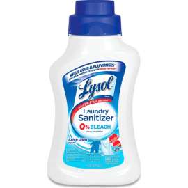 Lysol Laundry Sanitizer, Liquid, Crisp Linen, 41 oz. Bottle, 6 Bottles/Case