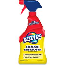 RESOLVE Urine Destroyer, 32 oz. Spray Bottle, Citrus, 6/Case