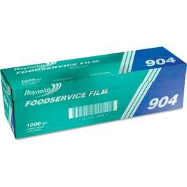 Reynolds Wrap PVC Film Roll w/ Cutter Box, 1000'L x 18"W, Clear