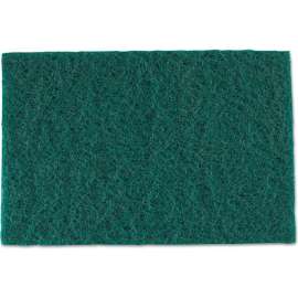 AmerCareRoyal Medium-Duty Scouring Pad, Green, 60 Pads/Case
