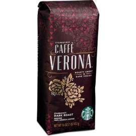 Starbucks Coffee, Caffe Verona , 1 lb, Pack of 6