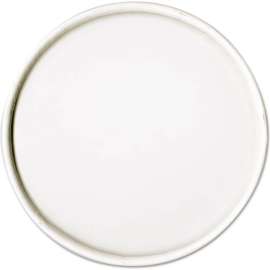 Dart Spiral Wound Paper Hot Cup Lids For 16 oz Cups, White, Pack of 500