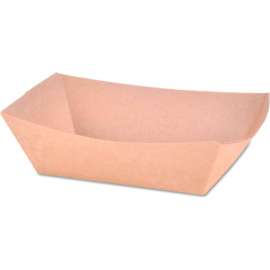 SCT Eco Food Paper Tray, 1 lb. Capacity, Pack of 1000