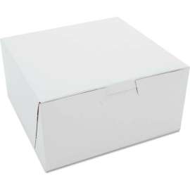 Bakery Boxes 6" x 6" x 3" White - 250 Pack