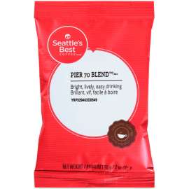 Seattle's Best Premeasured Coffee Packs, Pier 70 Blend , 2.1 oz, Pack of 72