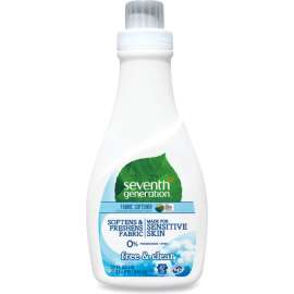 Natural Liquid Fabric Softener, Free and Clear, 42 Loads, 32 oz. Bottle, 6/Case