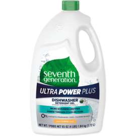 Seventh Generation Natural Auto Dishwasher Gel, 65 oz. Bottle, 6 Bottle/Case