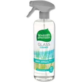 Seventh Generation Natural Glass & Surface Cleaner, 23 oz. Trigger Bottle, 8 Bottles/Case