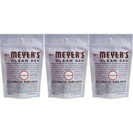 Mrs. Meyer's Automatic Dish Packs, Lavender, 20 Packs/Bag, 6 Bags - 306685