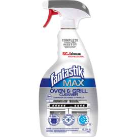 Fantastik MAX Oven and Grill Cleaner, 32 oz. Trigger Spray Bottle, 8/Case