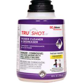 SC Johnson Professional TruShot 2.0 Power Cleaner, Clean Fresh Scent, 10 oz Cartridge, 4/PK