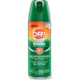 OFF!!, Deep Woods Insect Repellent, 6 oz Aerosol, 12/Carton
