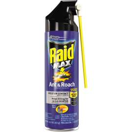 Raid, Ant/Roach Killer, 14.5 oz, Aerosol Spray Can, Unscented, 6/Carton