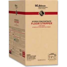 SC Johnson Professional Hyper Concentrate Floor Stripper, Low Odor, 2 Gal. Bag-in-Box