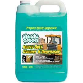 Simple Green Heavy-Duty Cleaner and Degreaser Pressure Washer Concentrate, 1 gallon, 4/Ctn