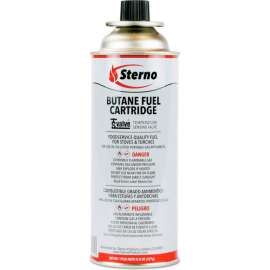 Sterno Butane Fuel Cartridge, 8 oz, Pack of 12