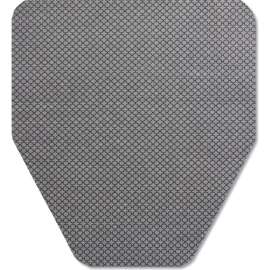 Tolco Komodo Urinal Mat, 18"W x 20"L, Gray, 6 Mats/Case