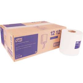 Tork, Advanced Centerfeed Hand Towel, 2-Ply, 8-1/4 x 11-13/16, White, 610/Roll, 6/Carton