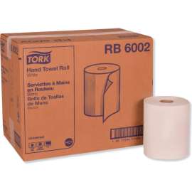 Tork Universal Hand Towel Roll, 7-7/8" x 600 ft, White, 12 Rolls/Carton