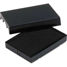 U. S. Stamp & Sign Trodat T4729 Dater Replacement Pad, 1 9/16 x 2, Black