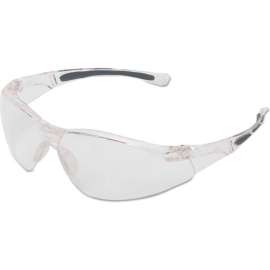 Honeywell Uvex A800 Safety Glasses, Clear Frame, Clear Lens, Anti-Fog, Hard Coat