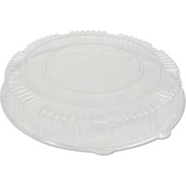 WNA Caterline Dome Lids, 18" Dia. x 2-3/4"H, Clear, Pack of 25