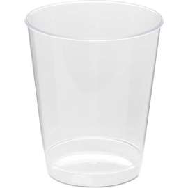 WNA Comet Tall Plastic Tumbler, 8 oz, Clear, Pack of 500