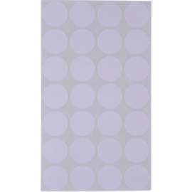 Universal Self-Adhesive Removable Color-Coding Labels, 0.75", White, 28/Sheet, 36 Sheets/Pack