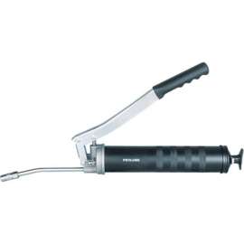 Prolube 42702 Lever Grease Gun, with steel extension/coupler, 14 oz. Cap., 10,000 PSI, H.D. 1/8" NPT