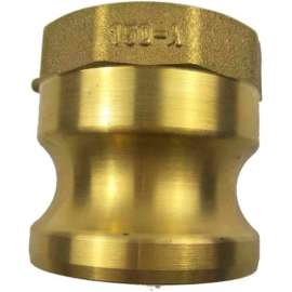 3/4" Brass Type A Adapter with Threaded NPT Female End