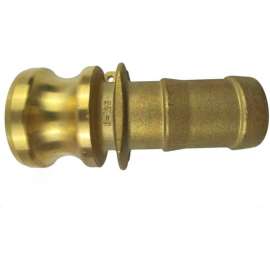 3/4" Brass Type E Adapter with Hose Shank