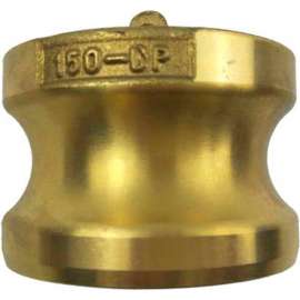 1" Brass Type DP Adapter with Dust Plug