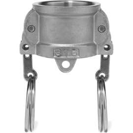 3/4" 316 Stainless Steel Type DC Coupler with Dust Cap