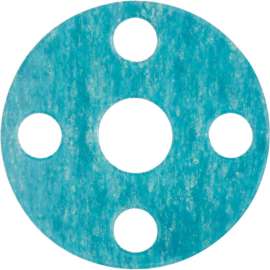 Full Face Aramid Flange Gasket for 10" Pipe-1/8" Thick - Class 150