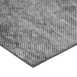 Neoprene Roll, Fabric Reinforced, 600"L x 12"W x 1/16" Thick, 60A, Black