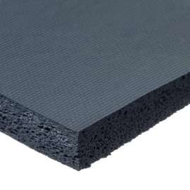 USA Sealing Silicone Roll 360"L x 12"W x 1/4" Thick, Blue, Fire Retardant