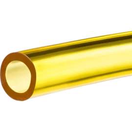 Clear Soft PVC Tubing for Fuels and Lubricants- 3/8"ID x 1/2"OD x 5 ft.