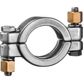 304 Stainless Steel High Pressure Clamp with Bolt for Quick Clamp Fittings - for 2" Tube