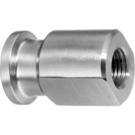 304SS Reducing Straight Adapter, Tube-to-Female Threaded Pipe for 1-1/2" Tube OD x 3/4" NPT Female